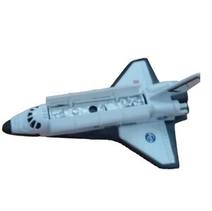 Vintage Zee Toys‎  4" Nasa Space Shuttle Diecast Rocket Super Dyna-Flites A207